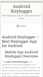 Mobile Screenshot of android-keylogger.net