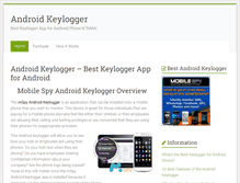 Tablet Screenshot of android-keylogger.net